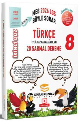 2026 8. Sınıf Türkçe İkinci Doz Sarmal Branş Denemeleri - 1