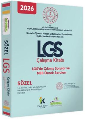 2026 8.Sınıf Tarih-Din-İngilizce MEB Örnek Soruları LGS Sözel Çalışma Kitabı - 1