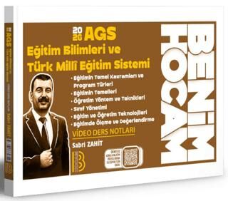 2026 AGS Eğitim Bilimleri ve Türk Milli Eğitim Sistemi Video Ders Notları - 1