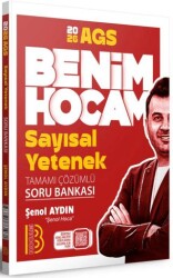 2026 AGS Sayısal Yetenek Tamamı Çözümlü Soru Bankası - Benim Hocam Yayınları