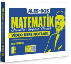 2026 ALES DGS Matematik Video Ders Notları - Benim Hocam Yayınları