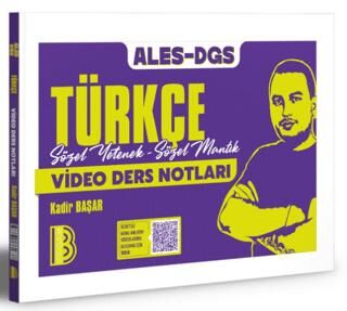 2026 ALES - DGS Türkçe Sözel Yetenek - Sözel Mantık Video Ders Notları - 1