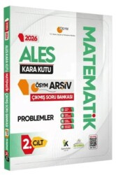 2026 ALES MATEMATİK Kara Kutu 2.Cilt PROBLEMLER ÖSYM Çıkmış Soru Bankası Dijital Çözümlü - Karakutu Yayın