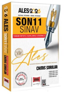 2026 ALES Sayısal-Sözel Yetenek Son 11 Sınav Çıkmış Sorular 23 Kasım 2025 - 1