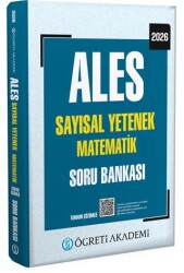 2026 ALES Sayısal Yetenek Matematik Tamamı Çözümlü Soru Bankası - Öğreti Akademi