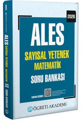 2026 ALES Sayısal Yetenek Matematik Tamamı Çözümlü Soru Bankası - 1