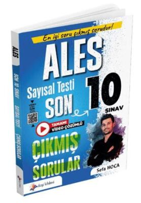2026 ALES Sayısal Yetenek Tamamı Video Çözümlü Son 10 Sınav Çıkmış Sorular - 1