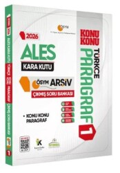 2026 ALES Türkçenin Kara Kutusu PARAGRAF 1 KONU KONU ÖSYM Çıkmış Soru Bankası Dijital Çözümlü - Karakutu Yayın