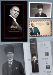 2026 Atatürk Ajandası - Gazi Paşa - Mor Kelebek