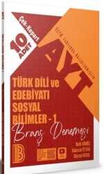 2026 AYT Türk Dili ve Edebiyatı Sosyal Bilimler - 1 Çek Kopar 10`lu - Benim Hocam Yayınları