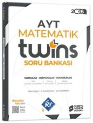2026 AYT Twins Matematik Soru Bankası - KR Akademi Yayınları