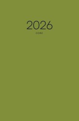 2026 Core Ajanda - Yeşil - Martı Yayınları