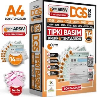 2026 DGS Çıkmış Soru Tıpkı Basım ÖSYM TAM Kitapçık SAY-SÖZ-TM 14lü Deneme D. Çözümlü Türkiye Geneli - 1