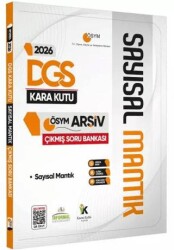 2026 DGS Sayısal Mantık Kara Kutu ÖSYM Çıkmış Soru Havuzu Bankası Konu Özetli Dijital Çözümlü - Karakutu Yayın