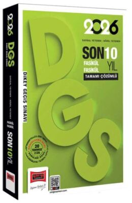 2026 DGS Sayısal-Sözel Yetenek Fasikül Fasikül Son 10 Yıl Çıkmış Sorular - 1