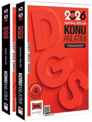 2026 DGS Sayısal-Sözel Yetenek Konu Anlatımlı Modüler Set 2 Cilt - Yargı Yayınevi