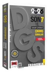 2026 DGS Sayısal-Sözel Yetenek Son 7 Yıl Çıkmış Sorular Ekonomik Baskı - Yargı Yayınevi