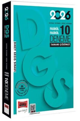 2026 DGS Sayısal-Sözel Yetenek Tamamı Çözümlü 10 Deneme - 1