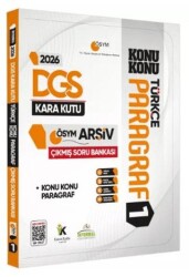 2026 DGS Türkçenin Kara Kutusu PARAGRAF 1 KONU KONU ÖSYM Çıkmış Soru Bankası Dijital Çözümlü - Karakutu Yayın