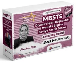 2026 Diyanet İşleri Başkanlığı Mesleki Bilgiler Seviye Tesit Sınavı MBSTS Çıkmış Soru Analizli Konu - Dizgi Kitap