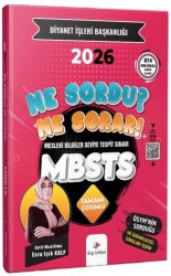 2026 Diyanet İşleri Başkanlığı Mesleki Bilgiler Seviye Tespit Sınavı MBSTS Tamamı PDF Çözümlü Soru B - Dizgi Kitap