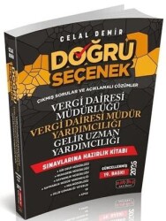 2026 Doğru Seçenek Vergi Dairesi Müdür ve Yardımcılığı, Gelir Uzman Yardımcılığı Konu Anlatımlı Hazı - Savaş Yayınevi
