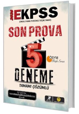 2026 E-KPSS Son Prova 5 Çözümlü Deneme - 1