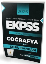 2026 EKPSS Coğrafya Konu Özetli Soru Bankası - Pelikan Tıp Teknik Yayıncılık