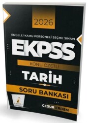 2026 EKPSS Tarih Konu Özetli Soru Bankası - Pelikan Tıp Teknik Yayıncılık