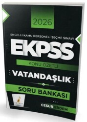 2026 EKPSS Vatandaşlık Konu Özetli Soru Bankası - Pelikan Tıp Teknik Yayıncılık
