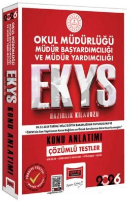 2026 EKYS Okul Müdürlüğü Müdür Başyardımcılığı ve Müdür Yardımcılığı Konu Anlatımı - 1