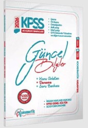 2026 Eylül KPSS Genel Kültür-Kurum Sınavları Güncel Bilgiler Konu Anlatım-Deneme-Soru Bankası - Karakutu Yayın