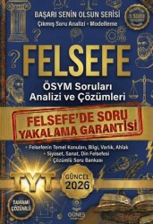 2026 Felsefe ÖSYM Soruları Analizi ve Çözümleri - Güneş Kitabevleri Yayınları