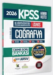 2026 FULLLisans KPSS Lisans Coğrafya Kara Kutu ÖSYM Çıkmış Soru Bankası Son 15 Yıl - Karakutu Yayın