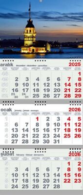 2026 Gemici Takvim - Kız Kulesi - 1