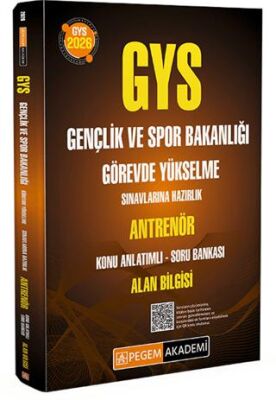 2026 GYS Gençlik ve Spor Bakanlığı Görevde Yükselme Sınavlarına Hazırlık Antrenör Konu Anlatımlı Sor - 1