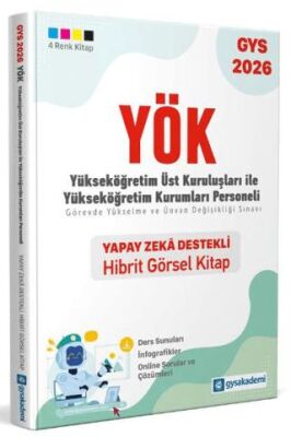 2026 GYS YÖK Yapay Zeka Destekli Hibrit Görsel Kitap - 1