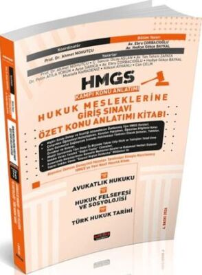 2026 HMGS Avukatlık Hukuku Hukuk Felsefesi ve Sosyolojisi Türk Hukuk Tarihi Özet Konu Anlatımı - 1
