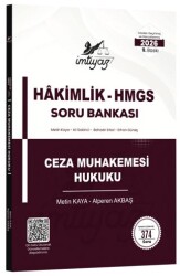 2026 HMGS Hakimlik Ceza Muhakemesi Hukuku Soru Bankası - İmtiyaz Yayıncılık