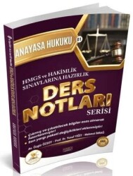 2026 HMGS Hakimlik HUKAL Anayasa Hukuku Ders Notları - Savaş Yayınevi