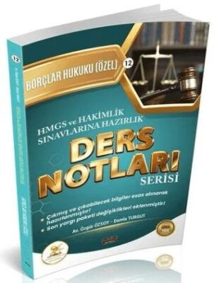 2026 HMGS Hakimlik HUKAL Borçlar Hukuku Özel Hükümler Ders Notları - 1