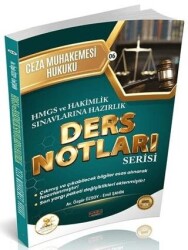 2026 HMGS Hakimlik HUKAL Ceza Muhakemesi Hukuku Ders Notları - Savaş Yayınevi