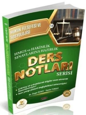 2026 HMGS Hakimlik HUKAL Hukuk Felsefesi ve Sosyolojisi Ders Notları - 1