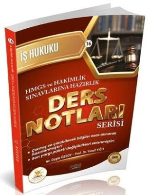 2026 HMGS Hakimlik HUKAL İş Hukuku Ders Notları - 1