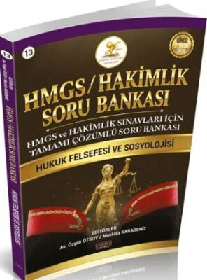 2026 HMGS Hakimlik Hukuk Felsefesi ve Sosyolojisi Soru Bankası - 1