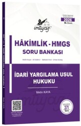 2026 HMGS Hakimlik İdari Yargılama Usul Hukuku Soru Bankası - İmtiyaz Yayıncılık