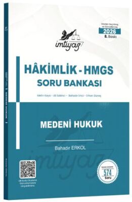2026 HMGS Hakimlik Medeni Hukuk Soru Bankası - 1