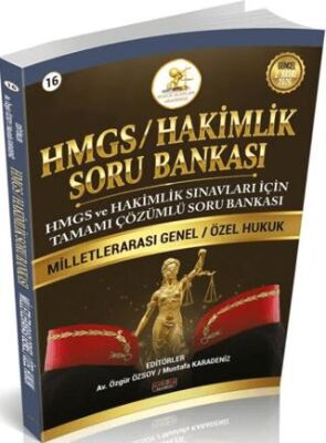 2026 HMGS Hakimlik Milletlerarası Genel ve Özel Hukuk Soru Bankası - 1
