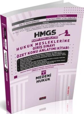 2026 HMGS Özet Medeni Hukuk Konu Anlatımı - 1