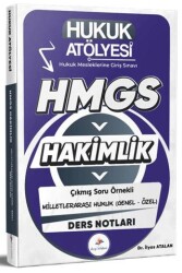 2026 Hukuk Atölyesi HMGS Hakimlik Hukuk Mesleklerine Giriş Sınavı Çıkmış Soru Örnekli Milletlerarası - Dizgi Kitap